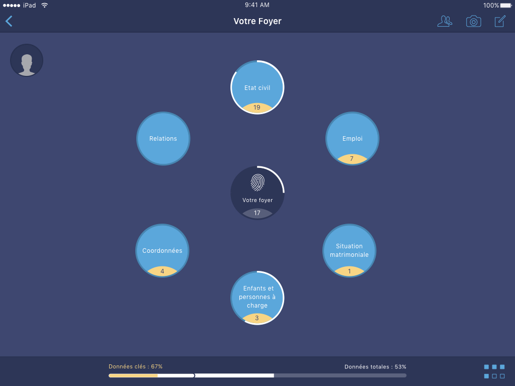 AXA Insurance France iPad App
